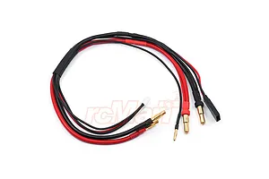 Yeah Racing 3 in 1 33cm Charger Cable w/ Receiver Plug image 72387