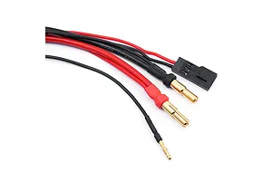 Yeah Racing 3 in 1 33cm Charger Cable w/ Receiver Plug image 72388