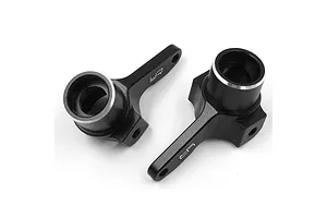 Yeah Racing Aluminium Steering Hubs 2Pcs - Black image 72395