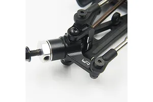 Yeah Racing Aluminium Steering Hubs 2Pcs - Black image 72396