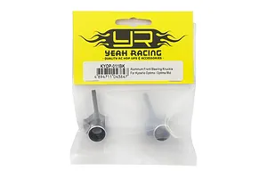 Yeah Racing Aluminium Steering Hubs 2Pcs - Black image 72397