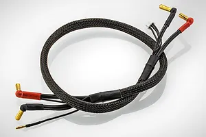 Hobbies Direct 4mm Bullet to 4mm Bullet 12AWG Charge Lead image 72533