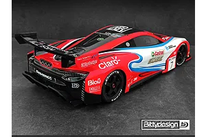 Bittydesign 1/7 Seven65 GT Unpainted Body Shell w/ Decals image 72551
