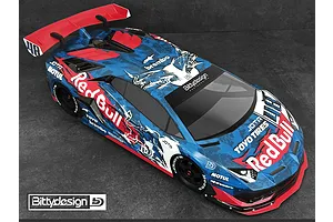 Bittydesign 1/7 Jota Unpainted Body Shell w/ Decals image 72564