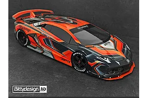 Bittydesign 1/7 Jota Unpainted Body Shell w/ Decals image 72566