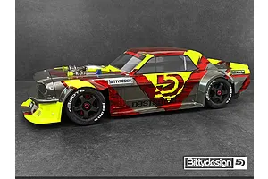 Bittydesign 1/7 Destroyer Unpainted Body Shell w/ Decals image 72572