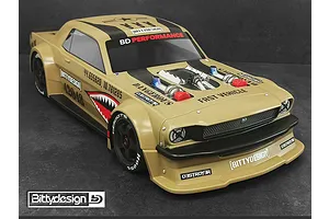 Bittydesign 1/7 Destroyer Unpainted Body Shell w/ Decals image 72575