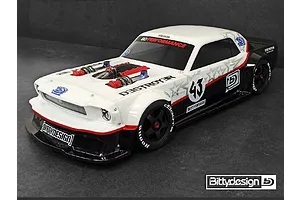 Bittydesign 1/7 Destroyer Unpainted Body Shell w/ Decals image 72579