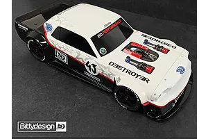 Bittydesign 1/7 Destroyer Unpainted Body Shell w/ Decals image 72580