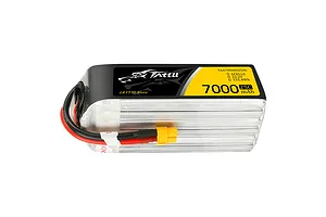 Tattu 22.2v 7000mAh 25C 6S LiPo Battery Pack w/ XT60 image 72603