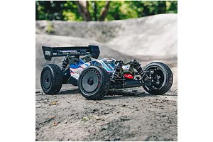ARRMA Typhon 6S TLR Tuned 4X4 RC Buggy Electric Brushless 4WD 1/8 Scale RTR - Red/Blue image 72702
