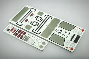 MST 1/8 J45C Unpainted Body Shell w/ Accessories image 72757