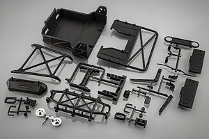 MST 1/8 J45C Unpainted Body Shell w/ Accessories image 72758