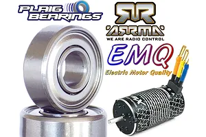 Plaig RC Arrma 3S / 4S / 6S Brushless Motor Bearings - Ceramic Hybrid EMQ image 72786