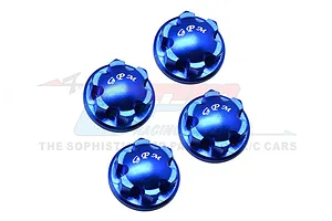 GPM Blue Aluminium 17mm Flanged Wheel Nuts 4Pcs image 72841
