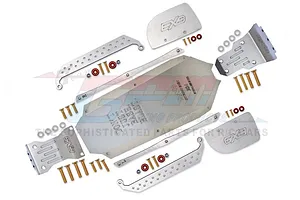 GPM Stainless Steel Complete Chassis Skid Plate Set image 72858