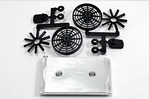 RPM RC Mock Radiator & Fans Set image 72917