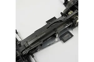 Yeah Racing Carbon Fibre Chassis Upgrade Set for Kyosho Optima Mid image 73482