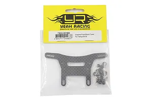 Yeah Racing carbon fibre front shock tower for Tamiya XV-02 in original retail packaging with included hardware.