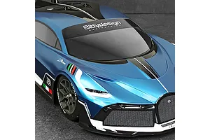 Bittydesign 1/8 Divina ARRMA Unpainted Body Shell w/ Decals image 73519