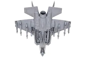 Tamiya 1/48 Lockheed Martin F-35A Lightning II Scaled Plastic Model Kit w/ Australian Decals image 73541