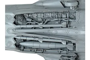Tamiya 1/48 Lockheed Martin F-35A Lightning II Scaled Plastic Model Kit w/ Australian Decals image 73545