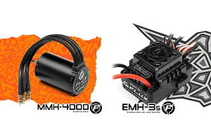 HPI Savage XS Flux RC Monster Truck Electric Brushless 4WD 1/12 Scale RTR - Orange image 73602