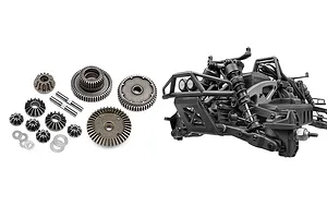 HPI Savage XS Flux RC Monster Truck Electric Brushless 4WD 1/12 Scale RTR - Orange image 73604