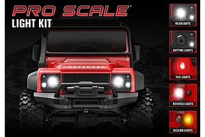 Traxxas 1/18 TRX-4M Land Rover Defender LED Light Kit image 73690