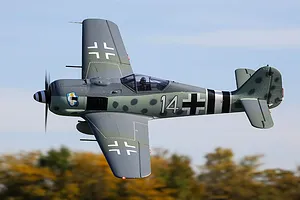 E-Flite RC Plane Focke-Wulf Fw 190A 1.5m Warbird BNF Basic with AS3X and Safe Select Technology image 73760