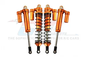 GPM Orange Aluminium 135mm Front L-Shape Piggyback Shocks 4Pcs