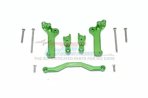 GPM Green Aluminium Rear Shock Tower Set
