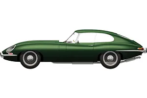 Airfix 1/43 Jaguar E-Type Scaled Plastic Model Starter Kit image 73999