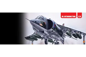 Airfix 1/24 Hawker Siddeley Harrier GR.1 Scaled Plastic Model Kit image 74007