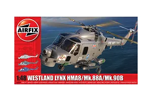 Airfix 1/48 Westland Lynx HMA8/Mk.88/Mk.90B Scaled Plastic Model Kit image 74022