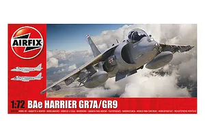 Airfix 1/72 BAe Harrier GR7a / GR9 Scaled Plastic Model Kit image 74035