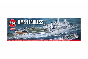 Airfix 1/600 HMS Fearless Scaled Plastic Model Kit image 74040