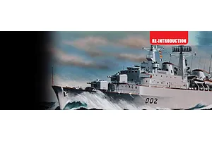Airfix 1/600 HMS Devonshire Scaled Plastic Model Kit image 74047