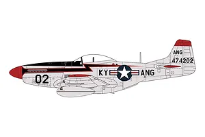 Airfix 1/72 North American F-51D Mustang Scaled Plastic Model Kit image 74049