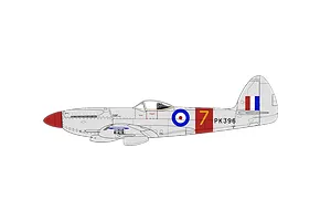 Airfix 1/72 Supermarine Spitfire F.Mk.22 Scaled Plastic Model Kit image 74054
