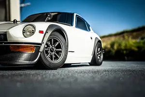 Kyosho Fazer Mk2 1971 Datsun 240Z Tuned Version RC Car Electric 4WD 1/10 Scale RTR - White image 74114