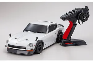 Kyosho Fazer Mk2 1971 Datsun 240Z Tuned Version RC Car Electric 4WD 1/10 Scale RTR - White image 74116