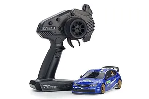 Kyosho Mini-Z 2008 WRC Subaru Impreza RC Drift Car Electric AWD RTR - Blue image 74192