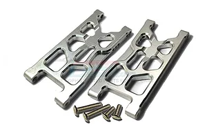 GPM Silver Aluminium Rear Lower Suspension Arms 2Pcs image 74242
