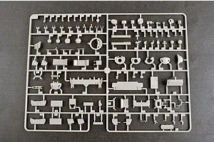 Trumpeter 1/35 Russian T-72B3 w/ 4S24 Soft Case ERA & Grating Armour Scaled Plastic Model Kit image 74254
