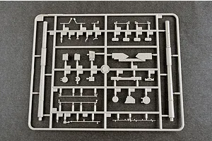 Trumpeter 1/35 Soviet T-72B1 w/ KMT-6 & Cage Armour Tank Scaled Plastic Model Kit image 74272