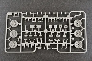 Trumpeter 1/35 Soviet T-72B1 w/ KMT-6 & Cage Armour Tank Scaled Plastic Model Kit image 74273