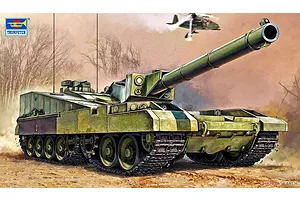 Trumpeter 1/35 Soviet Object 490B Prototype Tank Scaled Plastic Model Kit image 74291