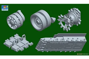Trumpeter 1/35 Soviet Object 490B Prototype Tank Scaled Plastic Model Kit image 74295
