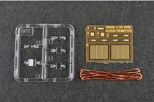 Trumpeter 1/35 Soviet Object 490B Prototype Tank Scaled Plastic Model Kit image 74304